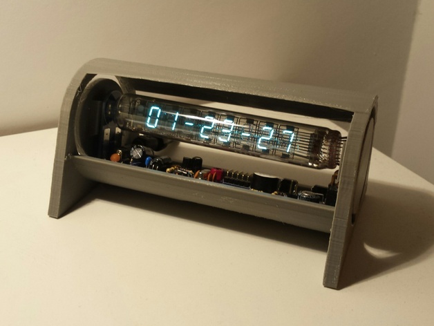 Vacuum Fluorescent Tube Clock