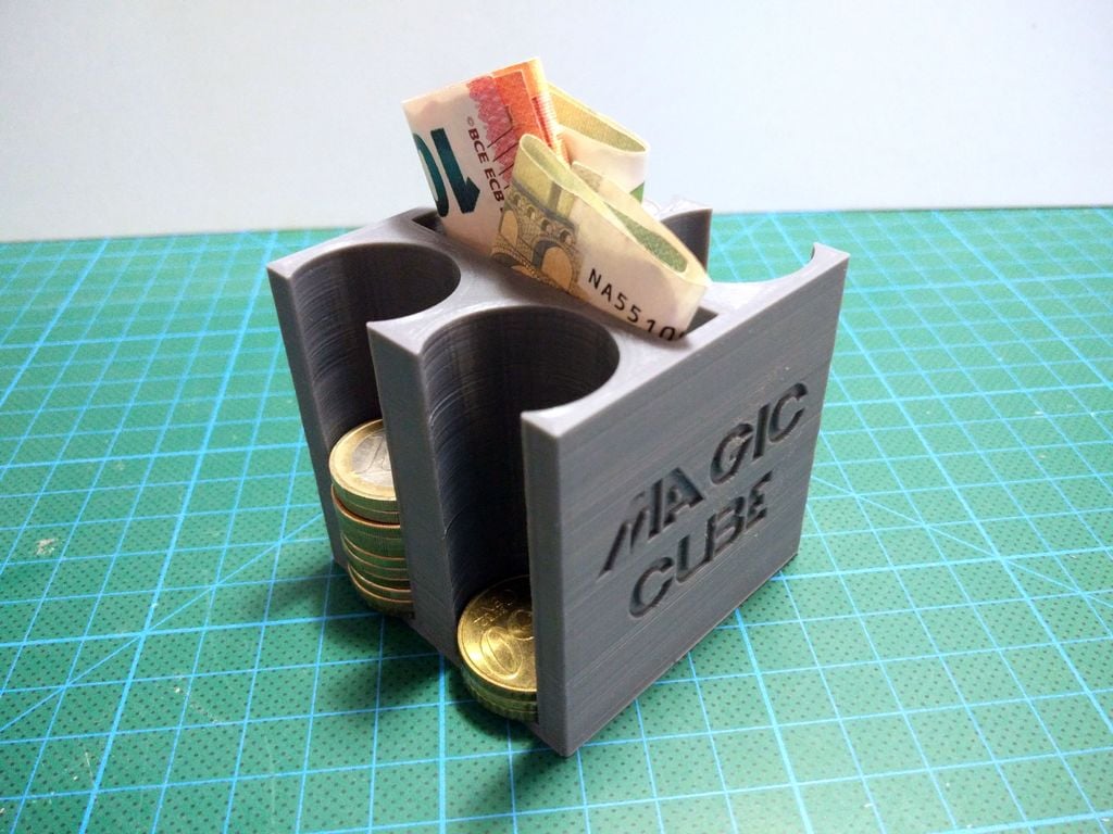 Magic Cube - Lucky Luke - Euro Coin Organizer & Collector