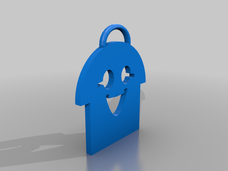 Happy Keychain
