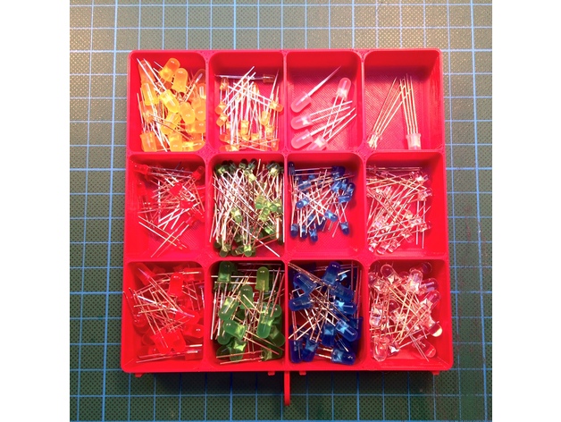 12 Compartment Drawer for Small items organizer by cruzher