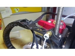 Filament cable holder and cable chain Mount