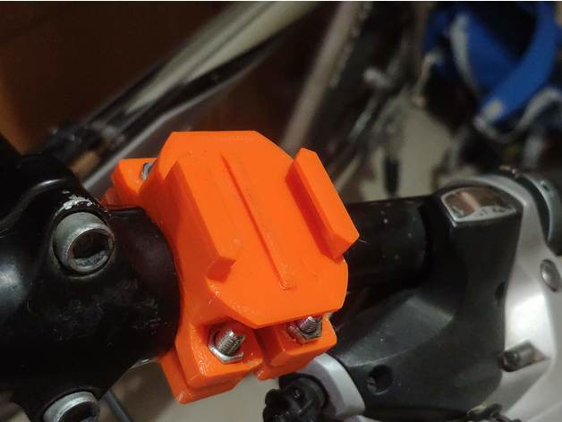 Gopro Camera Bike Mount 23 27mm Quick Release By Mroznyhipis Thingiverse