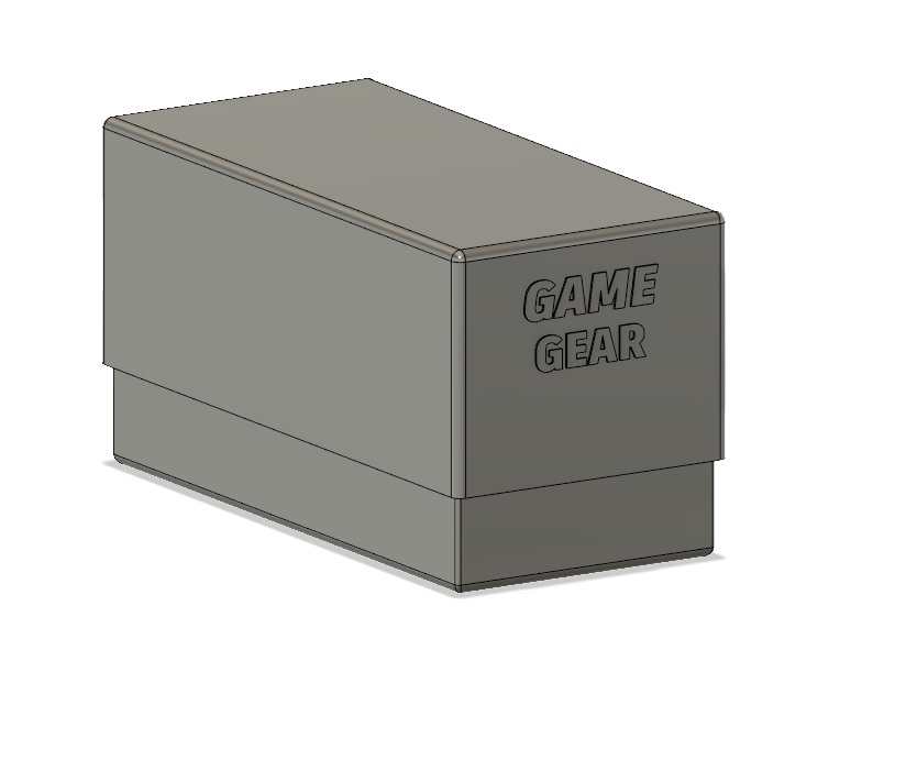 Game Gear Game Storage Box