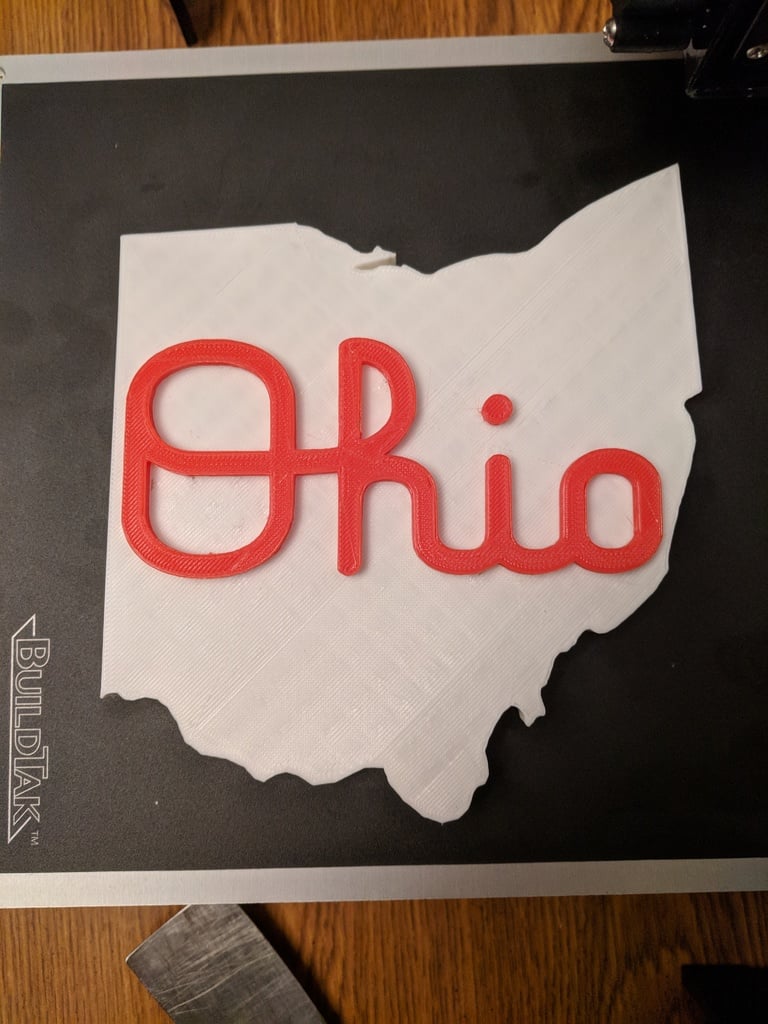 Script Ohio Sign