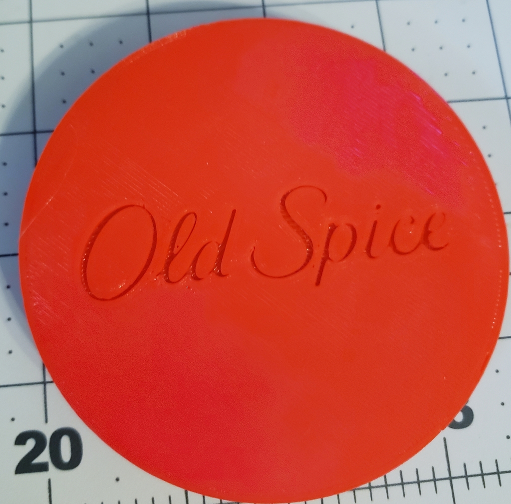 Old Spice Shaving Mug lid