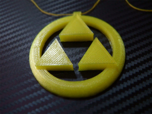 Triforce Medalion - Zelda Ocarina Of Time
