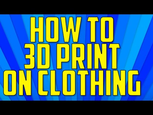 SPAM! Logo from "How To 3D Print on Clothing" Episode