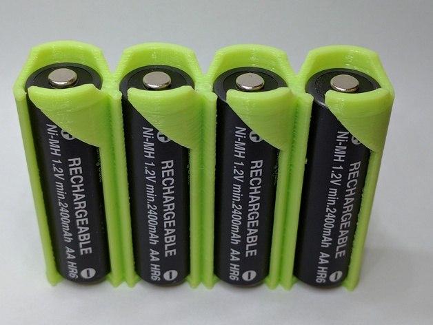 AA and AAA Battery Holders (2, 4, 8, 12, 16 packs)