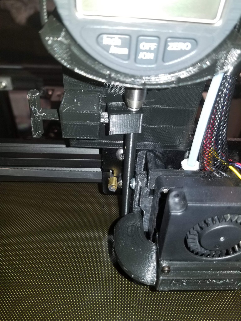 Ender 5 - Dial Indicator Stand For Bed Leveling