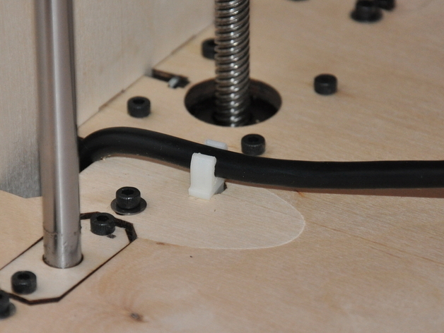 Cable Retainer Clip for The Replicator