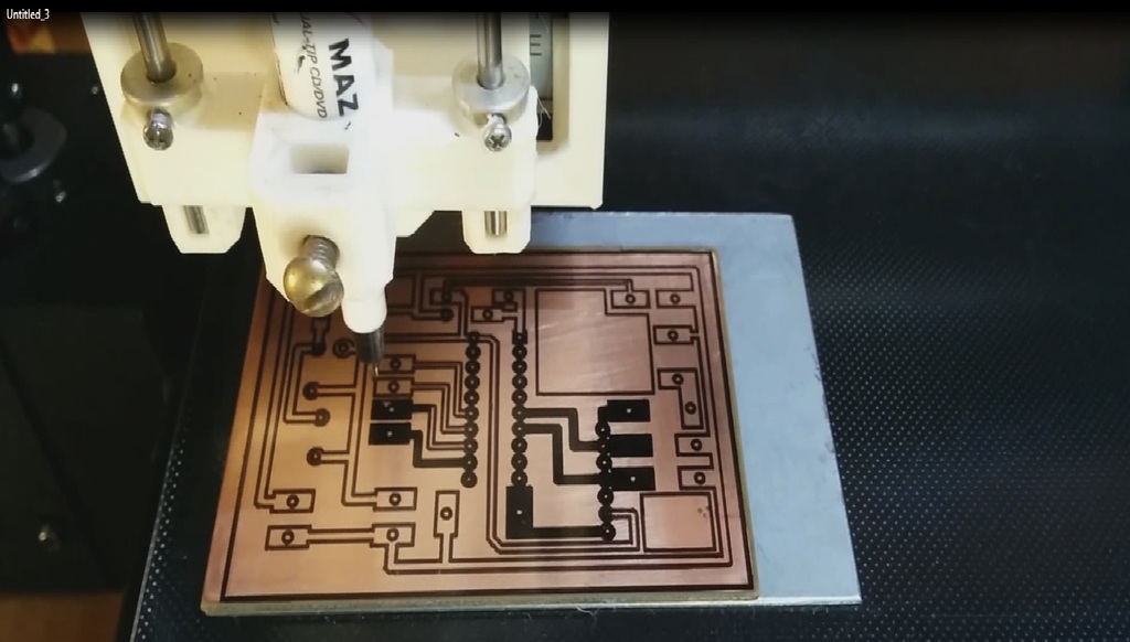 Printed circuit boards on the 3D printer for Anycubic I3 Mega