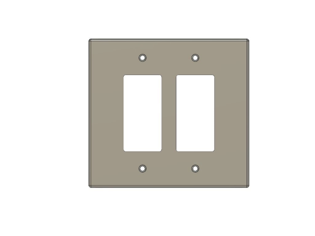  Light Switch Plate Decora oversize