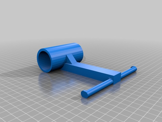Makerbot sample pack spool holder/converter to 1.25 rod