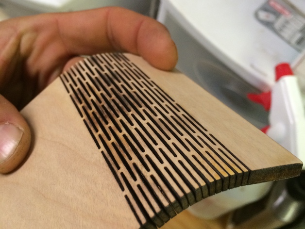 Parametric Flexible Wood Cut