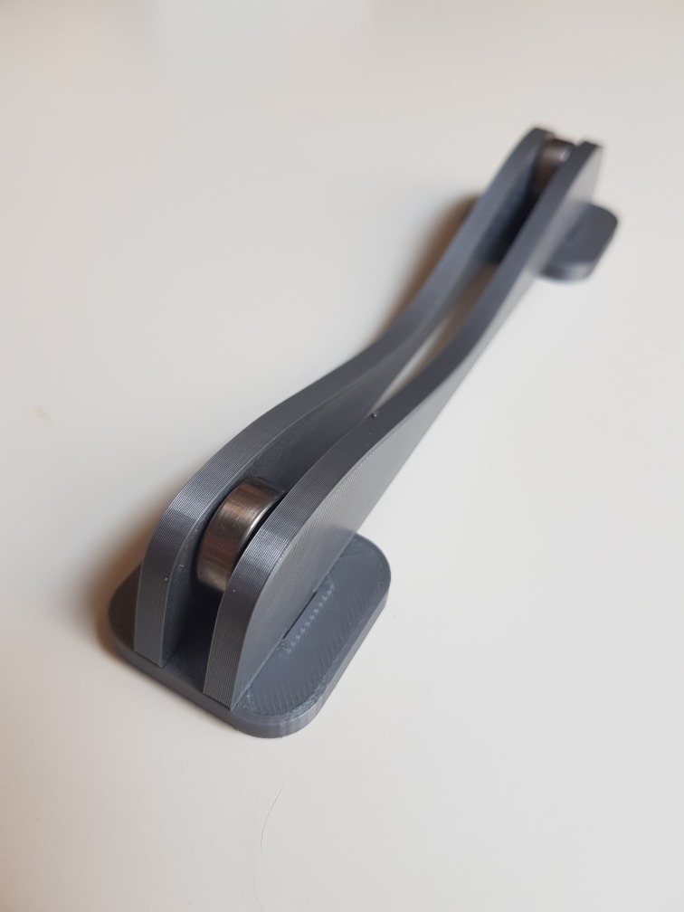 Spool support using 696Z bearing - snap-fit design