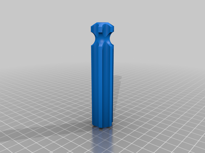 Screwdriver handles for magnetic chuck, storage.