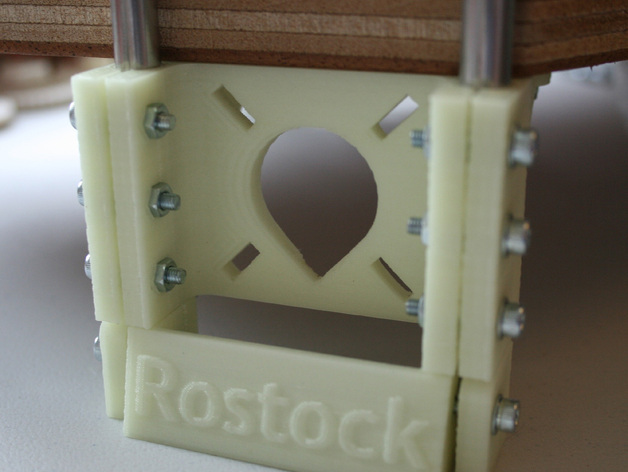 Feet and spacers for Rostock 3D Printer