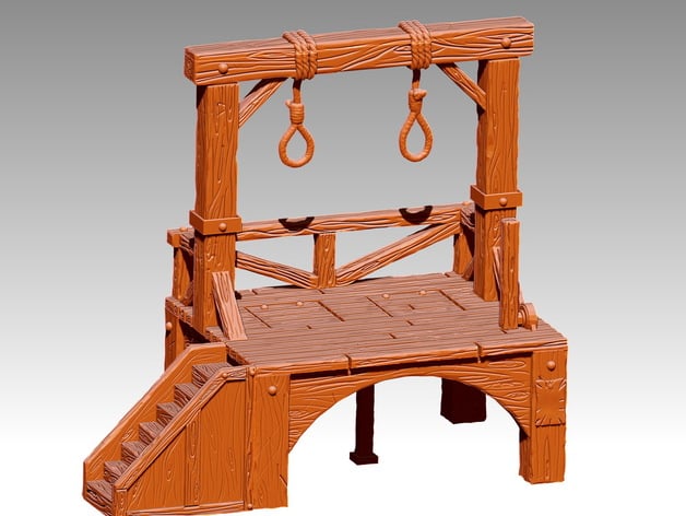 Image of Gallows  (28mm scale)