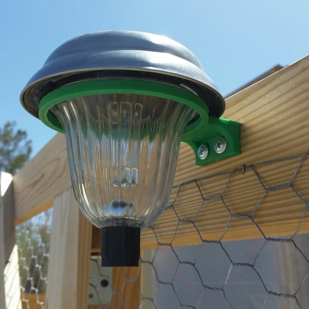 Solar light mount