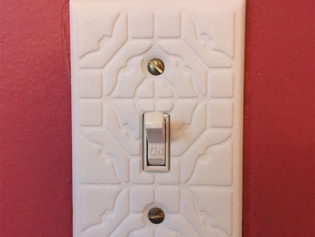 ShapeJS Lightswitch Cover