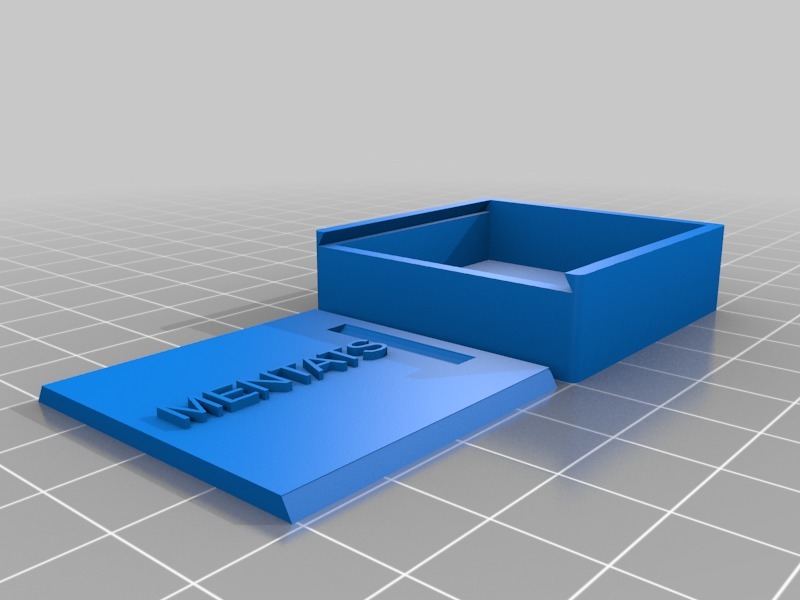 Small Mentats box with slide lid