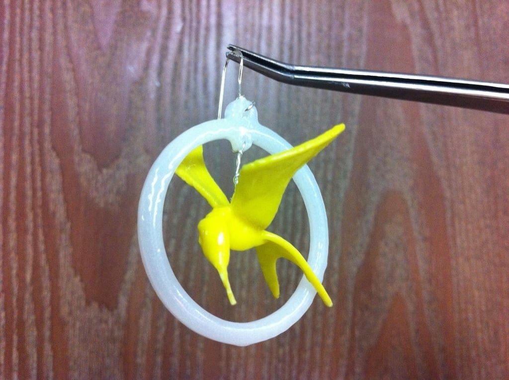 p Earring #3 Hunger Games Mockingjay