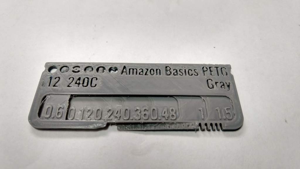 Amazon Basics PETG Gray Swatch