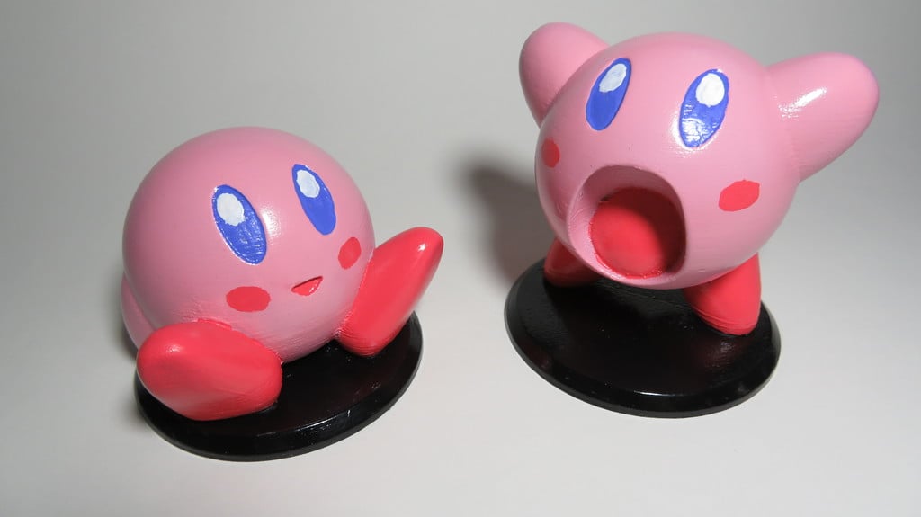 Nintendo - Kirby Firgures sitting and standing 