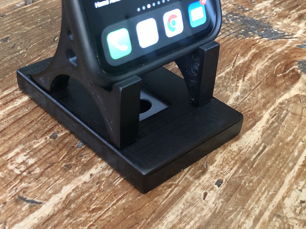 Business card dispenser and phone stand