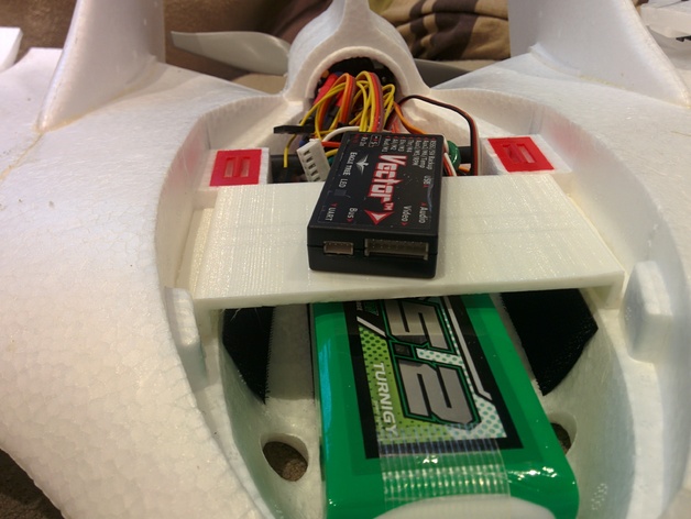 C1 Chaser Flight Controller Tray - More Room for More Battery!