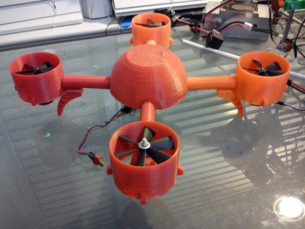 Ducted Fan Quad Copter
