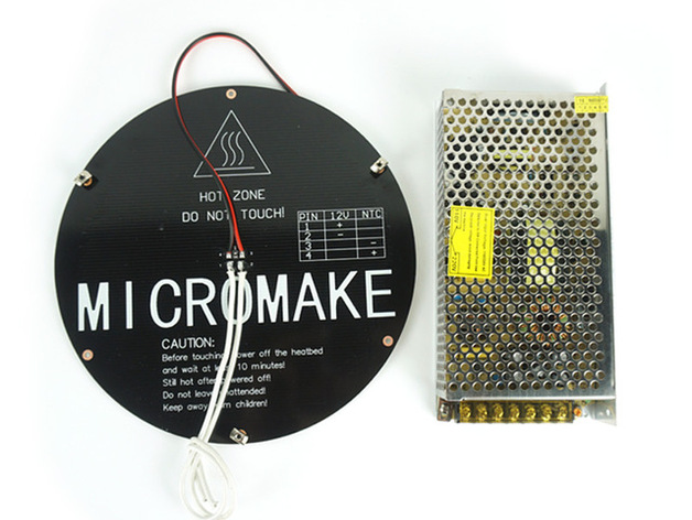 Micromake Heat bed Power supply cover