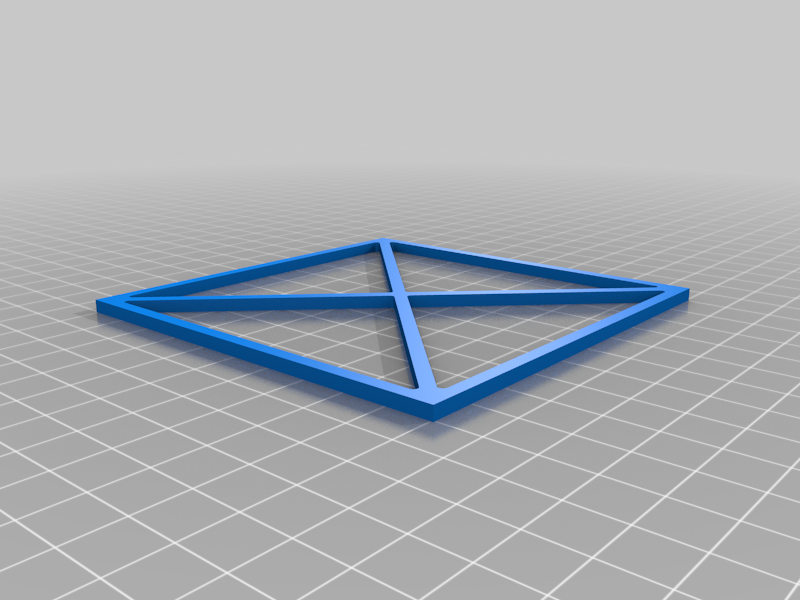 X and Y calibration square
