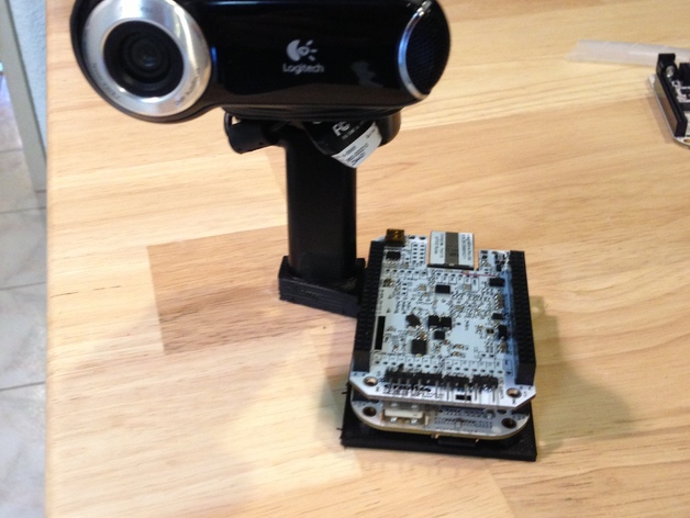 BeagleBone + Webcam holder for OpenROV