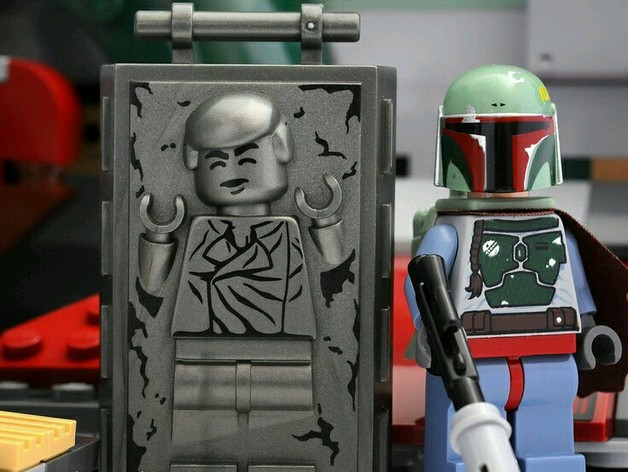 Minifig Han Solo In Carbonite