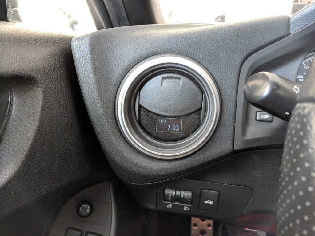 BRZ Vent Mount for .96 OLED