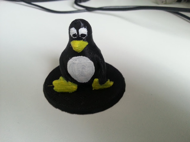 Tux the Linux Penguin statue