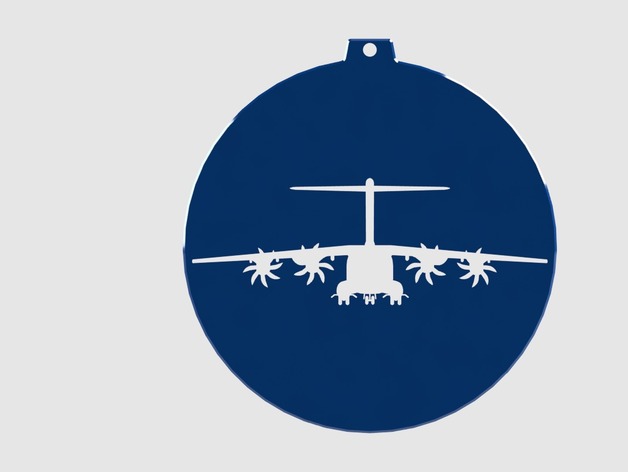 Airbus Aircraft Coffee Stencils or Christmas Ornaments