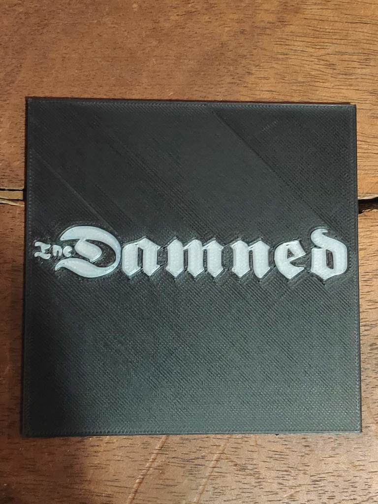 The Damned beermat
