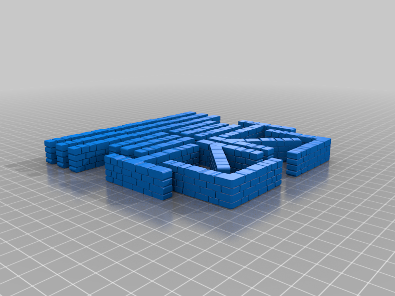 Brick Walls; 15mm