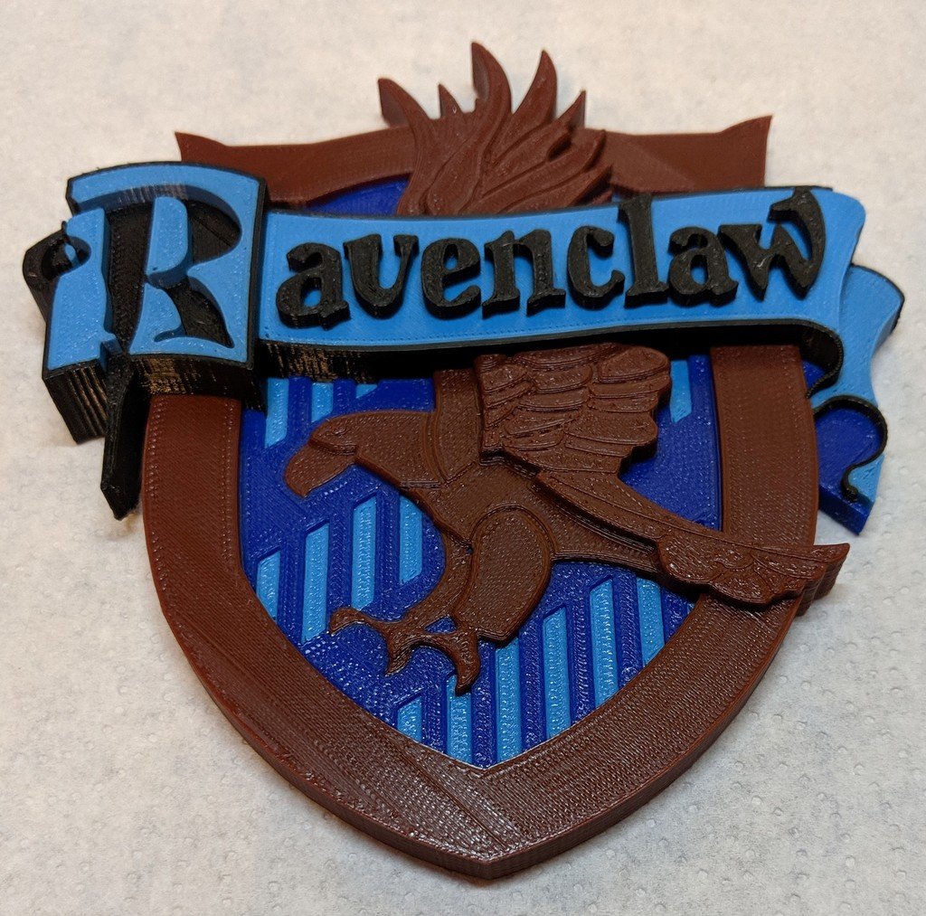 Ravenclaw - Harry Potter multimaterial (Prusa mmu) 