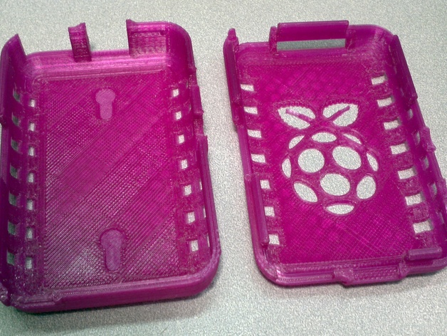 raspberry Case TinkerCAD