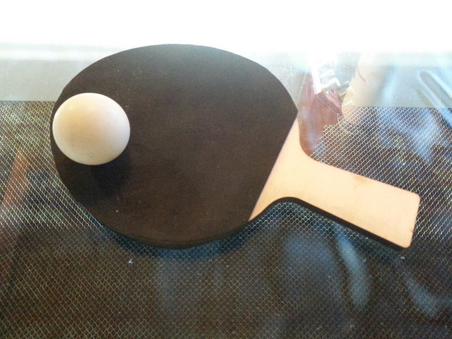 Laser-cut Ping Pong Paddle