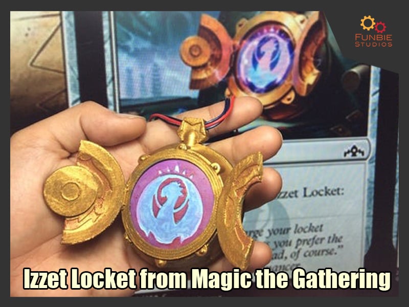 Izzet Locket from Magic the Gathering 