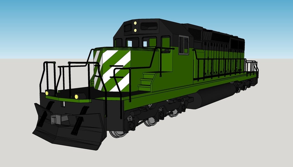 SD40-2 in 1/8 scale