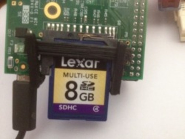 Raspberry Pi Model B SD Card Repair Clip