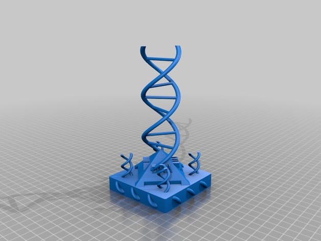 DNA Double Helix (no supports needed)