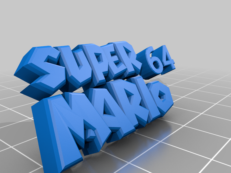 Super Mario 64 Logo