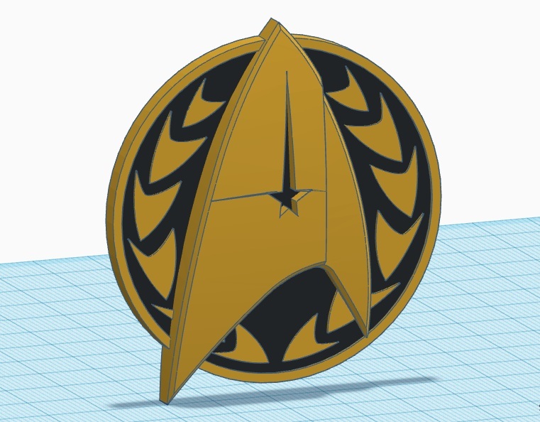 Star Trek Discovery Admiral's Badge