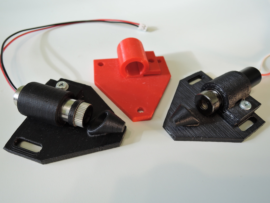 Laser holder for 3D printer